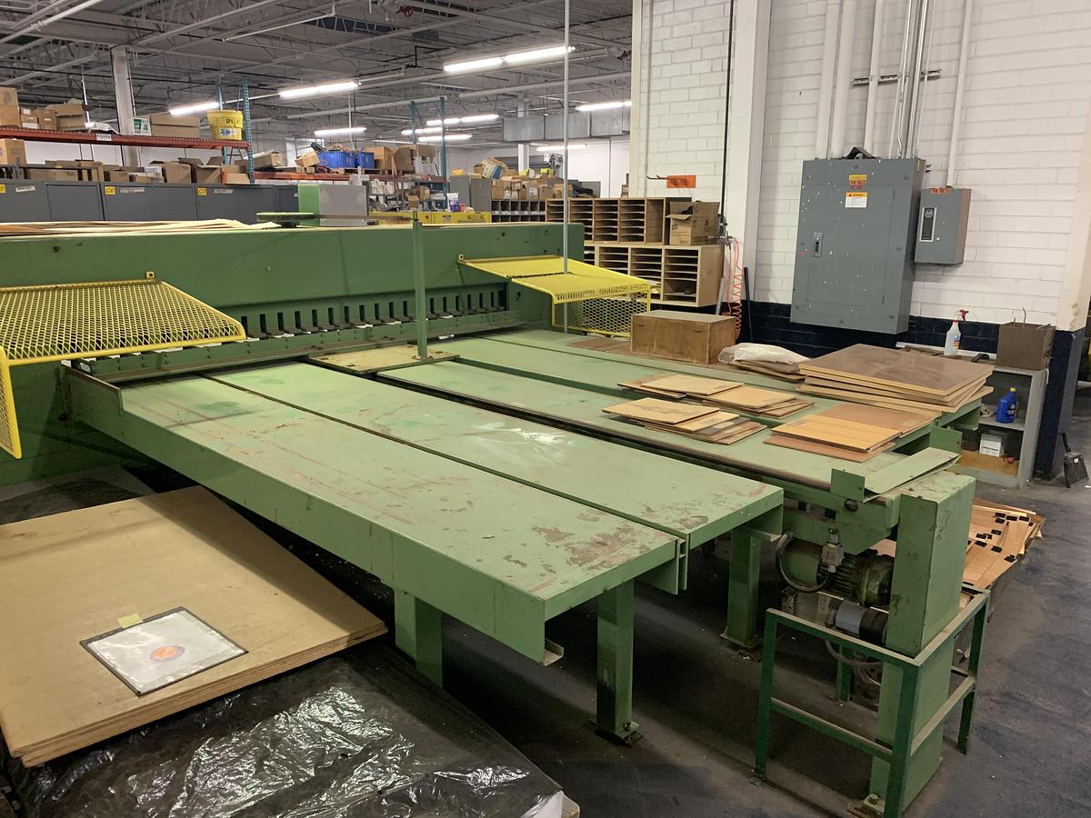 Used TORWEGGE H45 VENEER JOINTER GUILLOTINE MACHINE