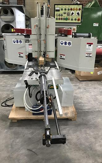 Used CASTALY CS-30DS AUTOMATIC DOUBLE-HEAD ROTARY SHAPER