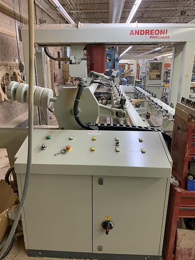 Used ANDREONI 12-SPINDLE AUTOMATIC CARVING MACHINE