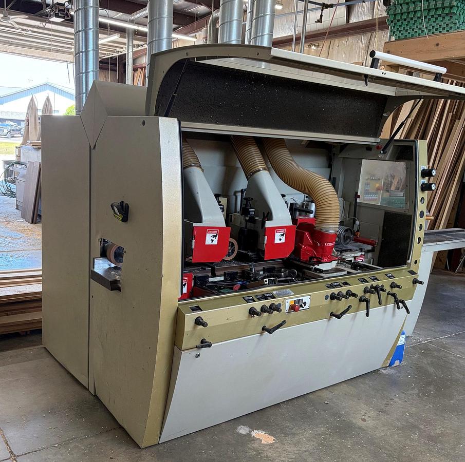 Used WEINIG UNIMAT-GOLD 6-HEAD MOULDER