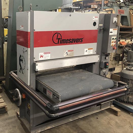 Used TIMESAVERS 137-1HD60, 37" SINGLE-HEAD WIDE-BELT SANDER