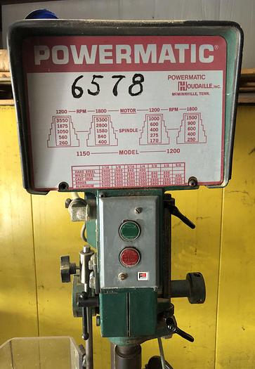 Used POWERMATIC 1150A DRILL PRESS