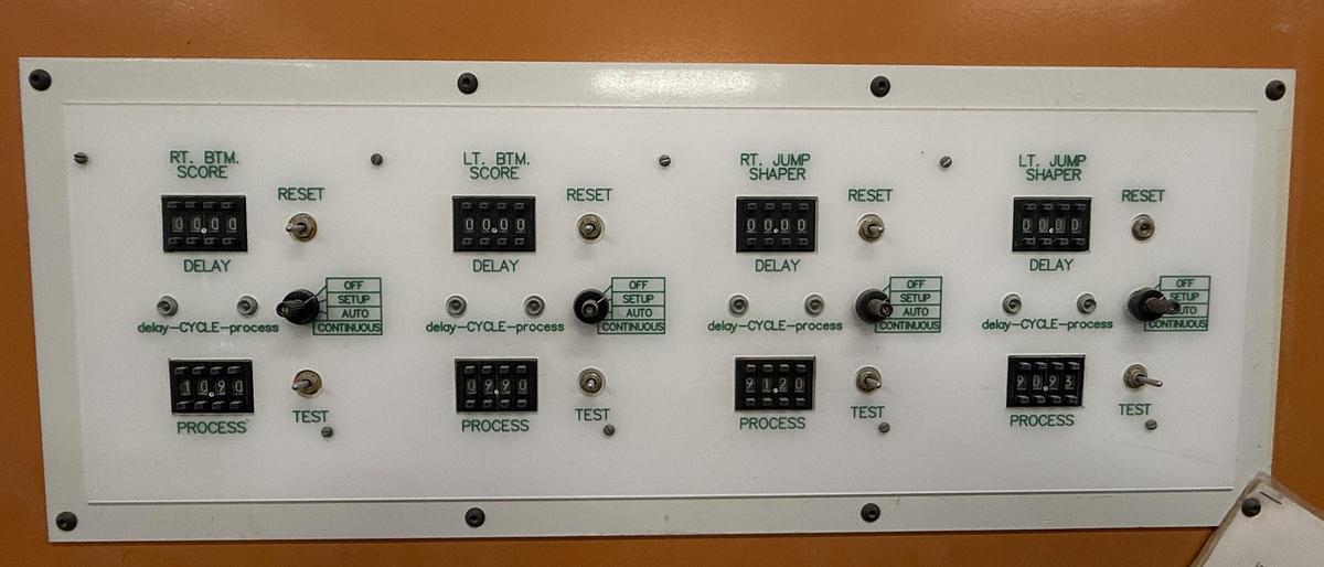 Used FLETCHER, FM-330 DOUBLE-END CNC TENONER
