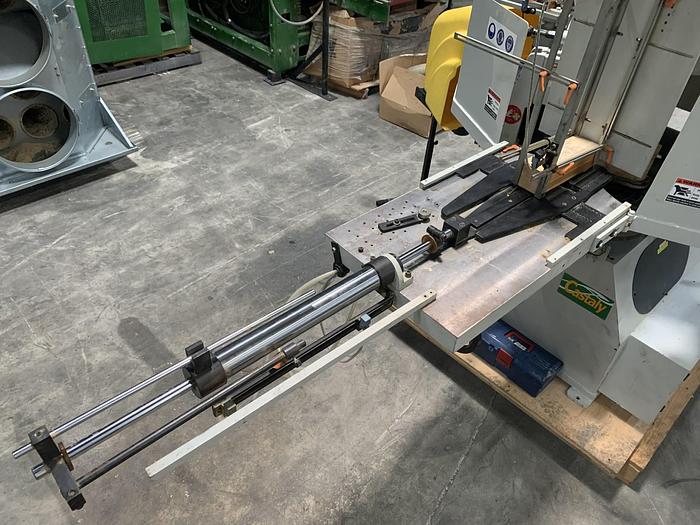 Used CASTALY CS-30DS AUTOMATIC DOUBLE-HEAD ROTARY SHAPER
