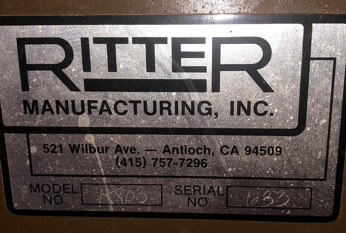 Used RITTER R-803 DOUBLE-HEAD HORIZONTAL BORING MACHINE