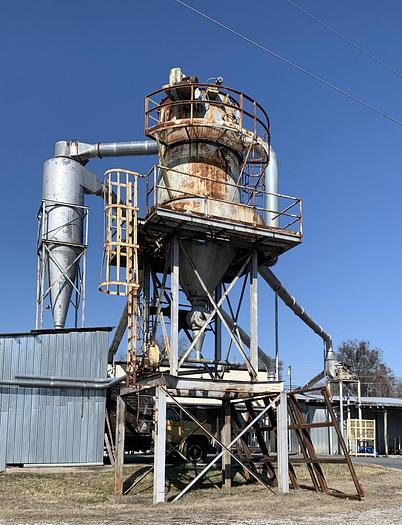 Used CYCLONE-BAGHOUSE DUST-COLLECTION SYSTEM