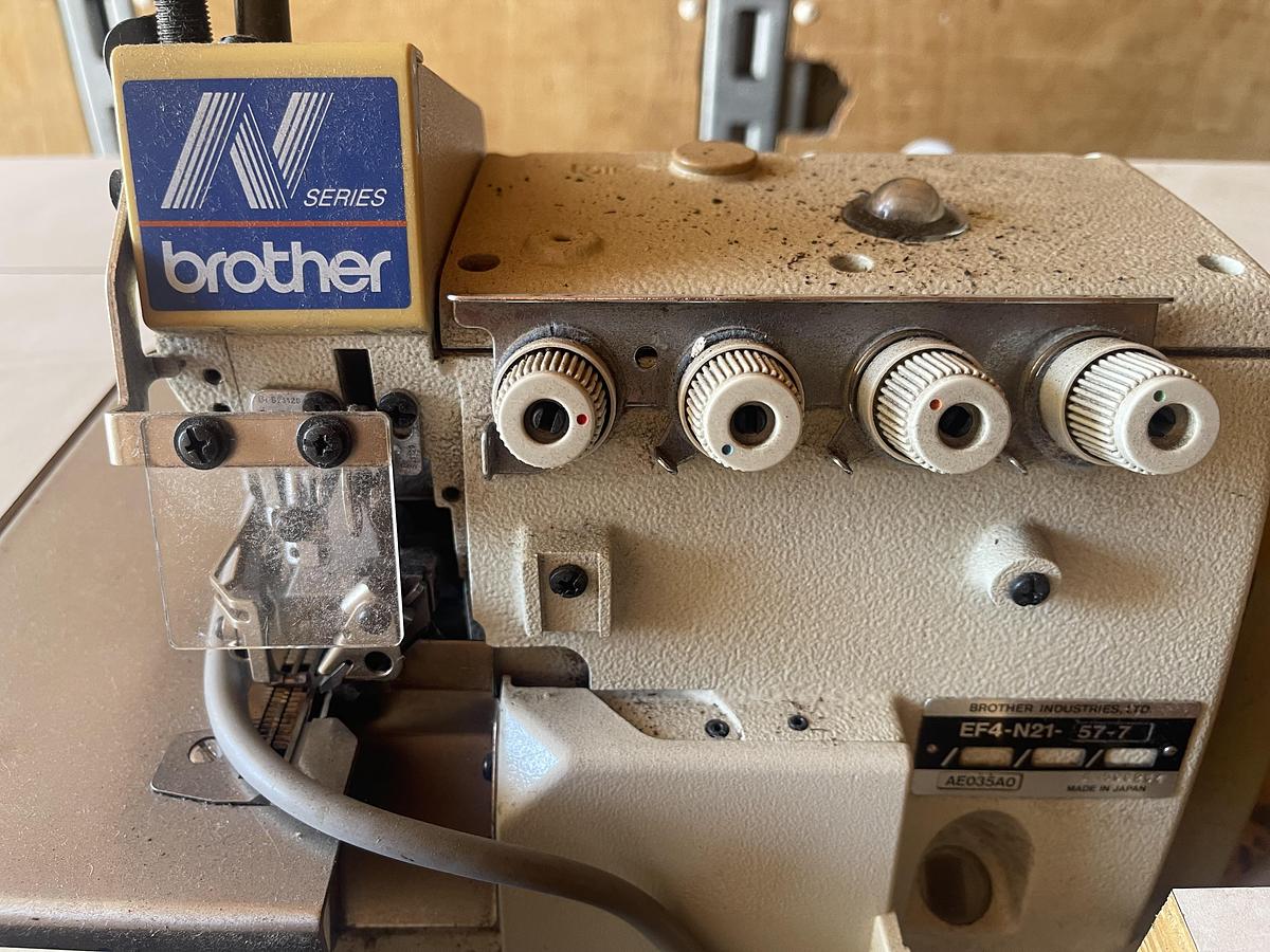 Used BROTHER EF4-N21-57-7 SEWING MACHINE