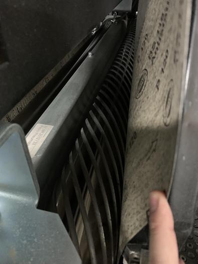 Used BUFTERING OPTIMAT SWT-335-QCH, 50", 3-HEAD WIDE-BELT SANDER