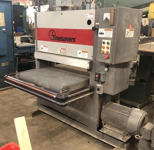 Used TIMESAVERS 137-1HD60, 37" SINGLE-HEAD WIDE-BELT SANDER