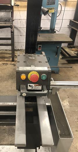 Used GANNOMAT EXPRESS 802 DOUBLE-END HINGE-SEAT BORING MACHINE
