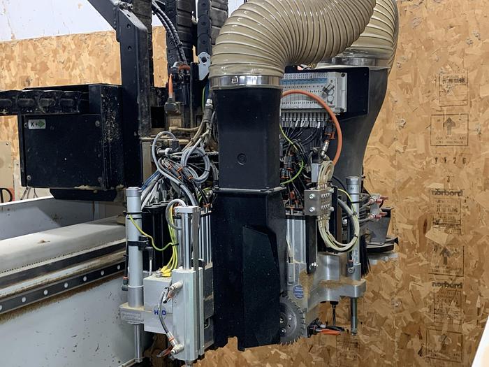 Used BIESSE ROVER A 1432, 3-AXIS CNC POD & RAIL MACHINING CENTER