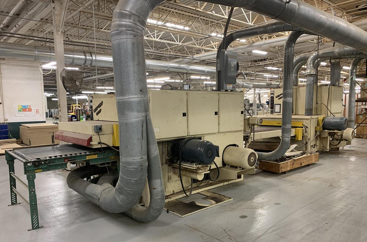 Used CEMCO 6000, 52" TOP AND BOTTOM PLANER-SANDER SYSTEM