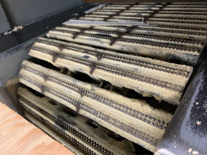 Used COSMEC SM-120, 12" DIP-CHAIN GANG RIPSAW