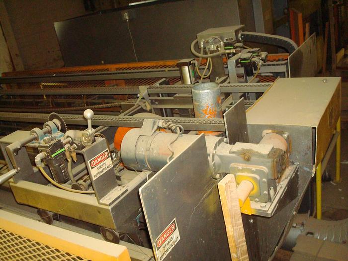 Used ROSENQUIST ELECTRO-FLOW CONTINUOUS FEED-THROUGH RADIO FREQUENCY GLUER