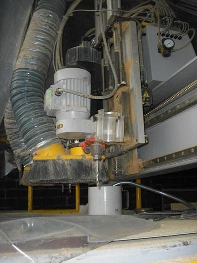 Used RYE QUANTUM MAXI-2512 DOUBLE-HEAD CNC ROUTER (PARTS ONLY)