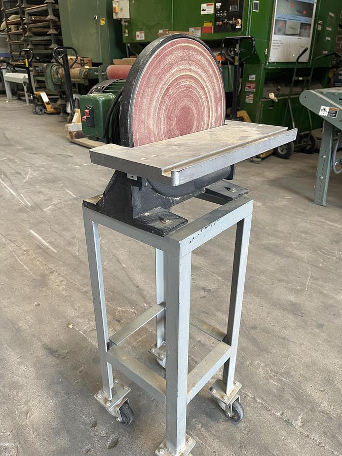 Used GRIZZLY, G7297 12" DISC SANDER