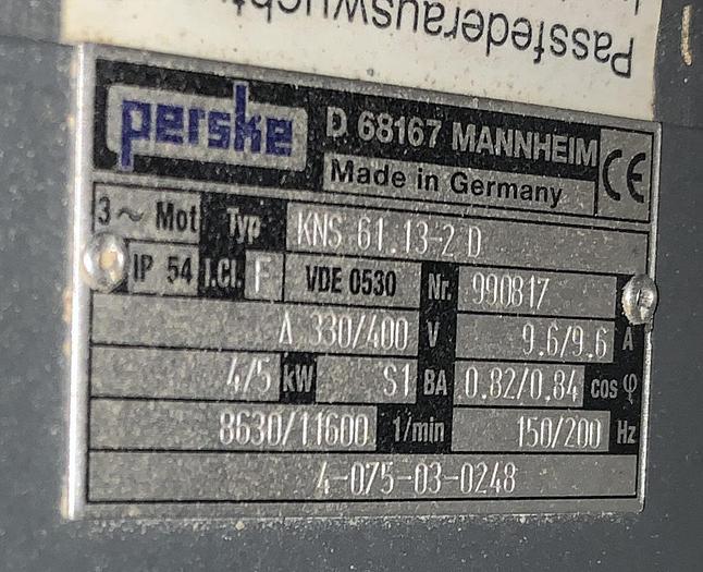 Used BRANDT PROFILINE SP53 FEED-THROUGH SHAPE AND SAND MACHINE