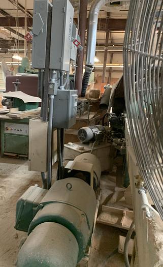 Used Onsrud  DOUBLE-HEAD INLINE PROFILE SHAPER