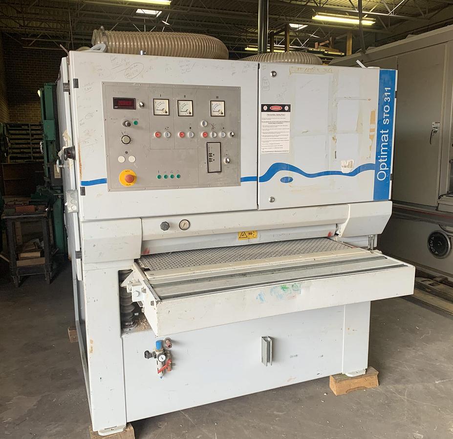 Used BUTFERING OPTIMAT STO311-MRL, 43" PLANER-SANDER-SANDER