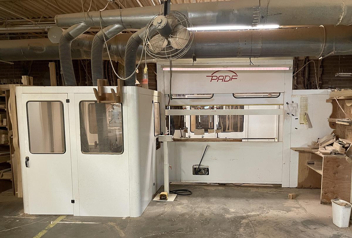 Used PADE UINZE 2 + 2 T LINEAR PROFILE SHAPER WITH SANDERS