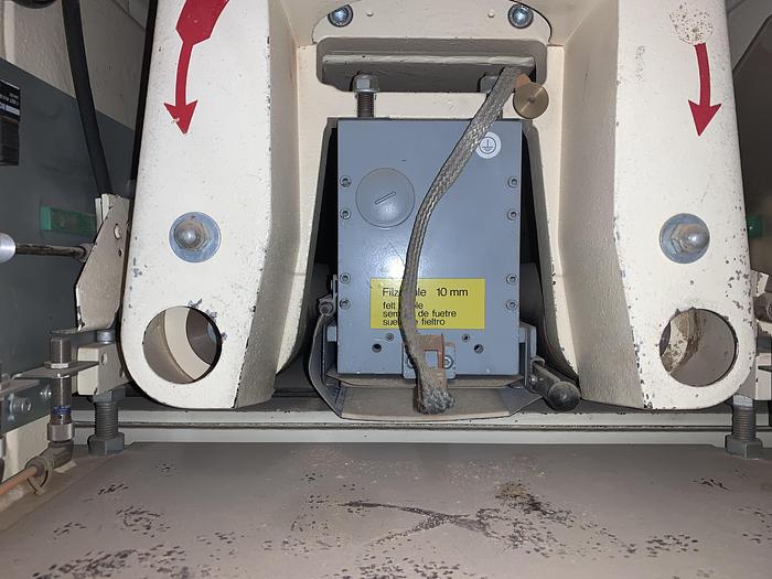 Used HEESEMAN ISM-8, 52 INCH WIDE-BELT FINISH SANDER