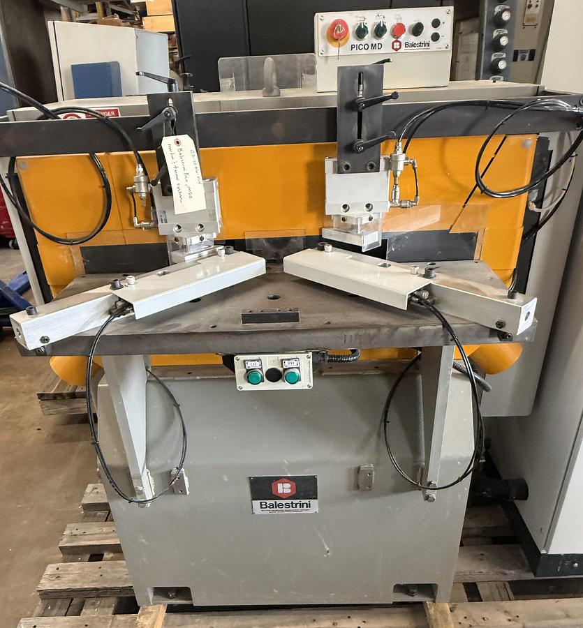 Used BALESTRINI PICO, MD2 MORTISE AND TENON SYSTEM