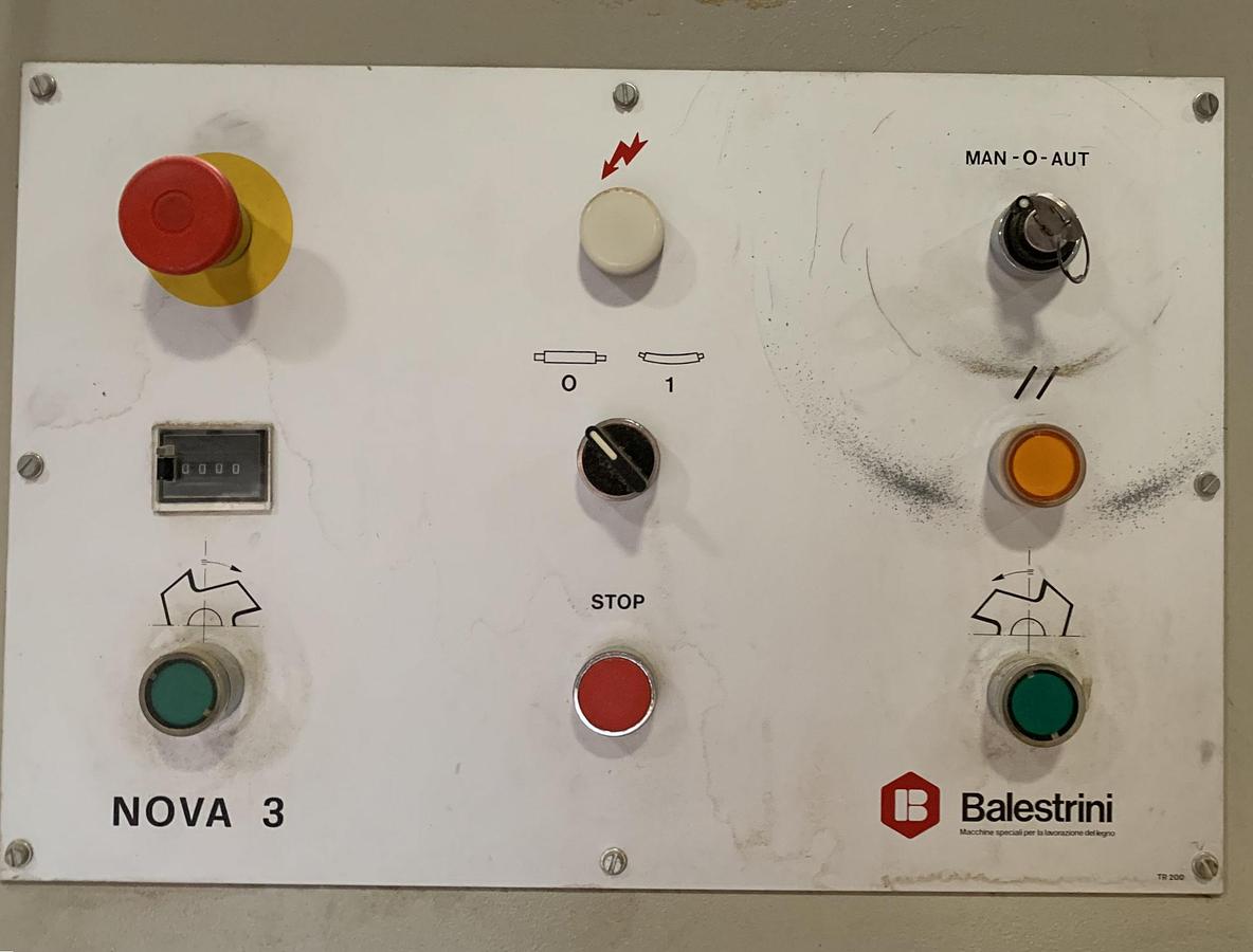 Used BALESTRINI NOVA-3 DOUBLE-END TENONER (PARTS MACHINE)