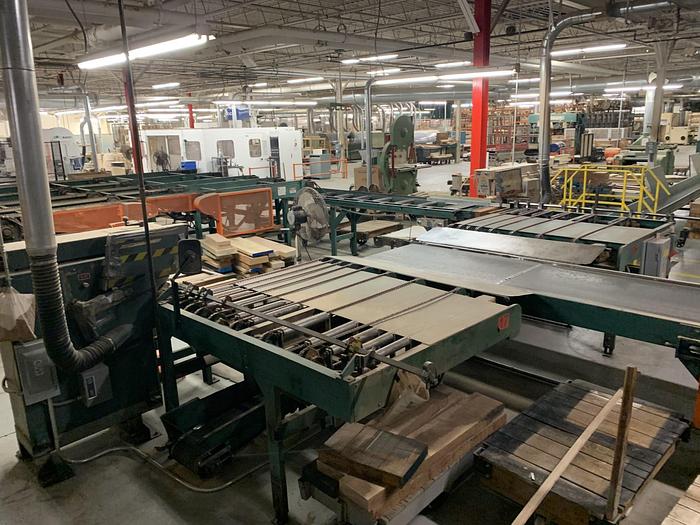 Used BUSS-AUTOMATION “CUT-TO-LENGTH” LUMBER-LINE