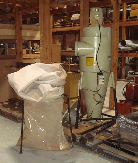 Used EXTREMA  DC-253C COMBINATION CYCLONE/BAG TYPE DUST-COLLECTOR