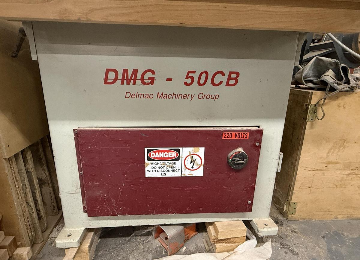 Used DELMAC-FLETCHER 50CB, CONTOUR EDGE-BANDER