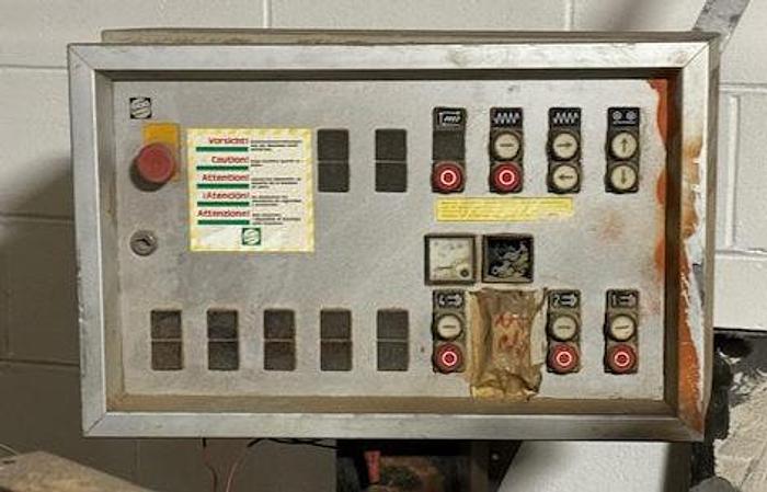 Used WEINIG H-22-BL, 4-HEAD VERTICAL SPLITTING MOULDING