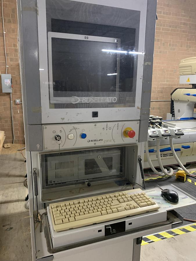 Used BUSELLATO JET 2 CNC MACHINE CENTER