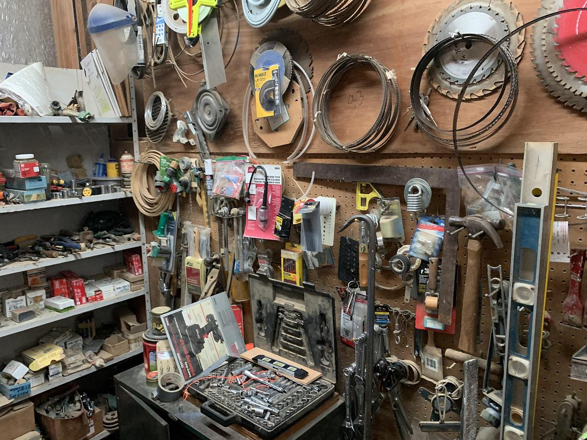 Used Assets of a Decorative Wood Novelty Items Business