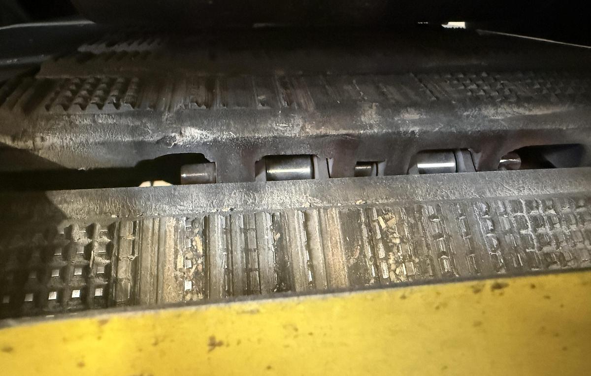 Used OGAM PO-220, 8” DIP-CHAIN GANG RIPSAW