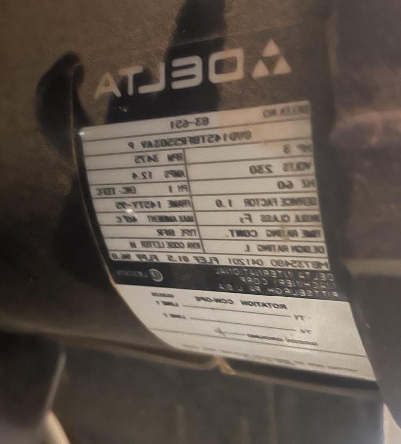 Used DELTA PLATINUM SERIES 36-941 UNISAW TABLE SAW