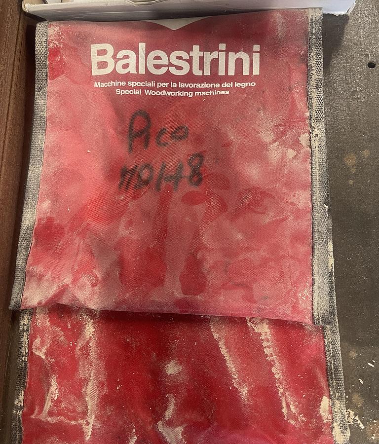 Used BALESTRINI PICO, MD2 MORTISE AND TENON SYSTEM