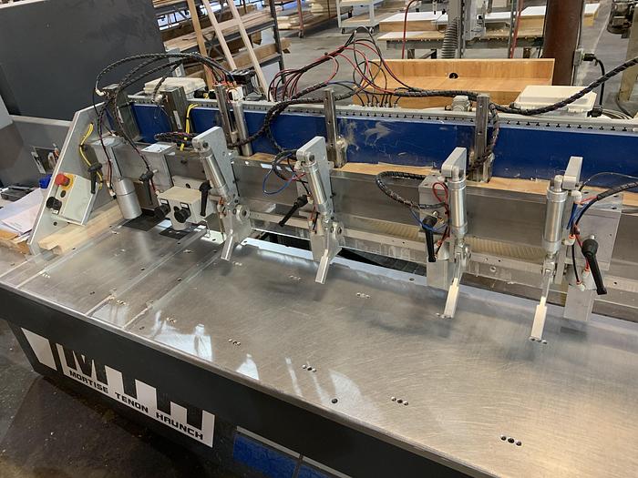 Used ACCU-SYSTEMS MTH, 10' MORTISE, TENON, AND HAUNCH MACHINE