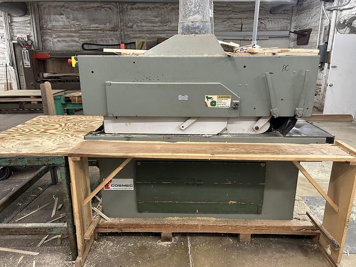 Used COSMEC SM-120, 12" DIP-CHAIN GANG RIPSAW