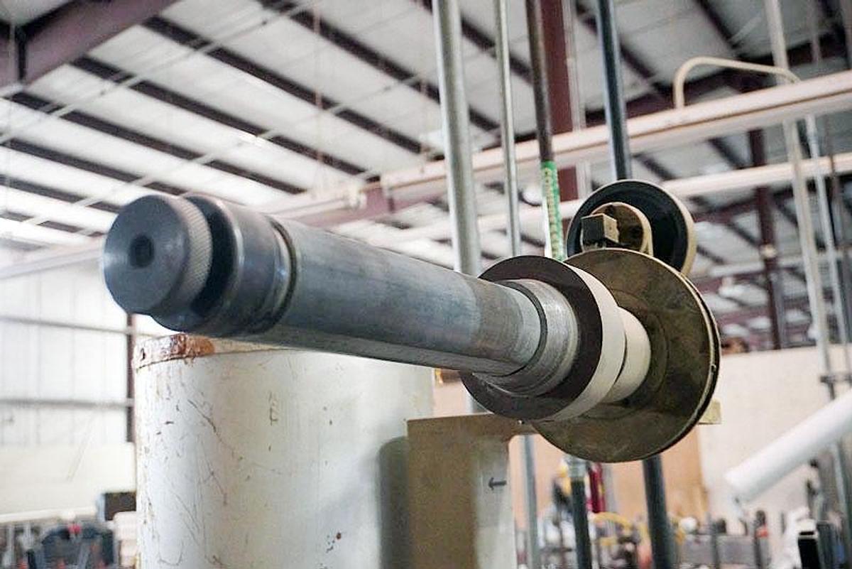 Used BARBERAN RL-30 PROFILE WRAPPER AND FEEDER