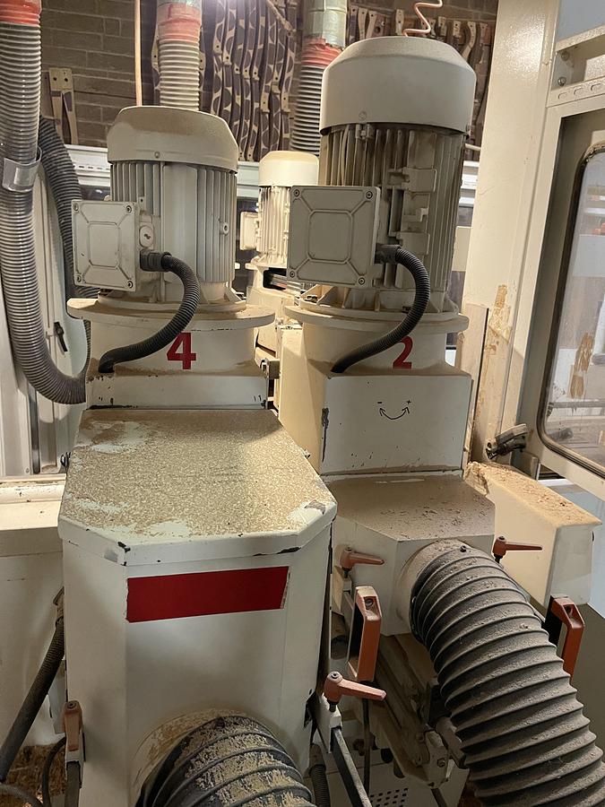 Used PADE UINZE 2 + 2 T LINEAR PROFILE SHAPER WITH SANDERS