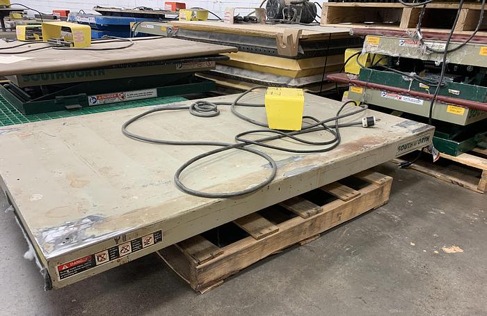 Used LOT OF (35) MISC. 2,000 LB. 2' x 4' SCISSOR-LIFT TABLES