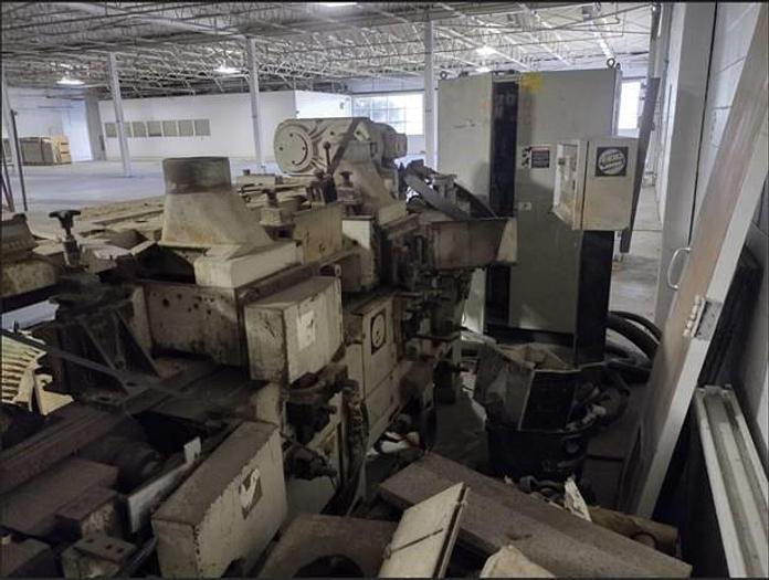 Used WEINIG H-22-BL, 4-HEAD VERTICAL SPLITTING MOULDING