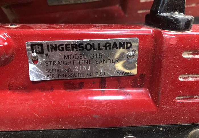 Used LOT OF PALM AND STRIGHT LINE PNEUMATIC HAND SANDERS