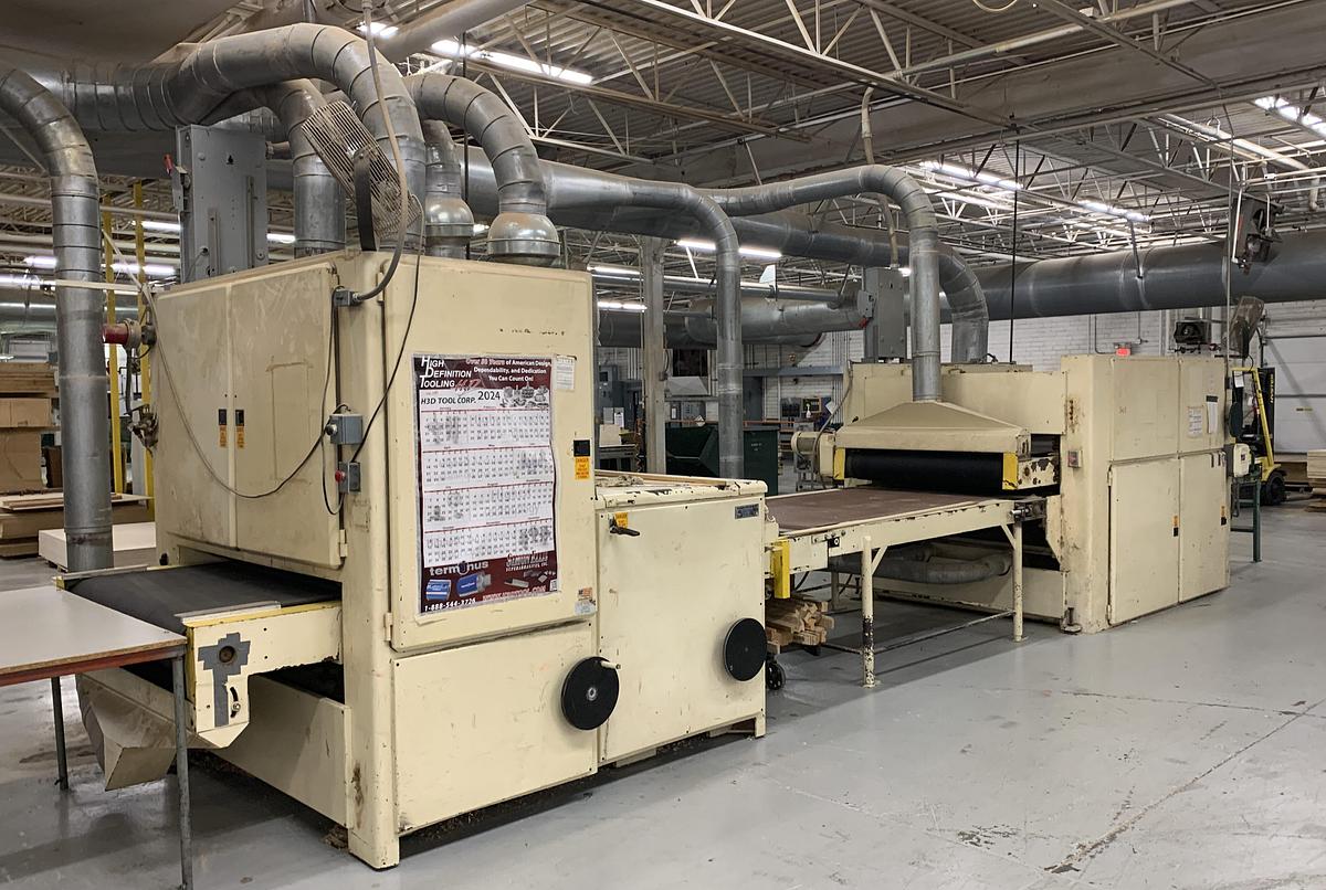 Used CEMCO 6000, 52" TOP AND BOTTOM PLANER-SANDER SYSTEM