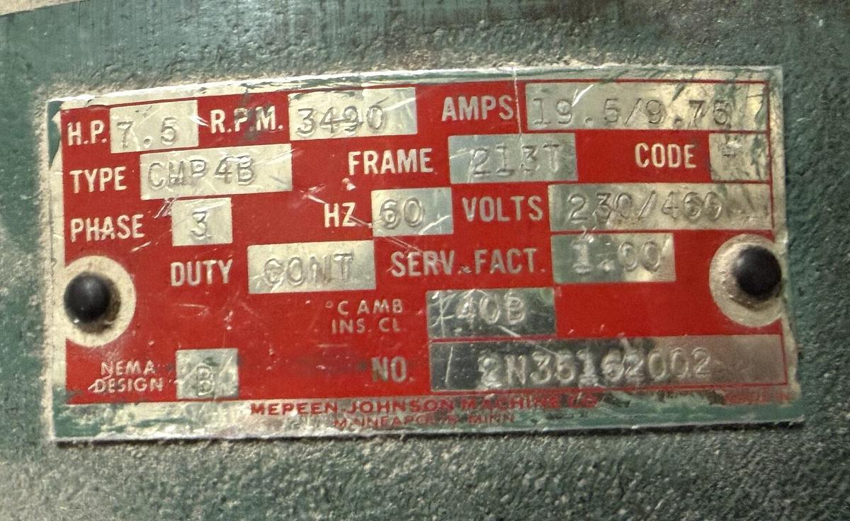 Used MEREEN-JOHNSON 400-4 DOUBLE-END TENONER