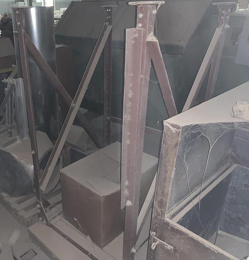 Used COMBINATION 10HP CYCLONE AND 8-BAG DUST-COLLECTOR