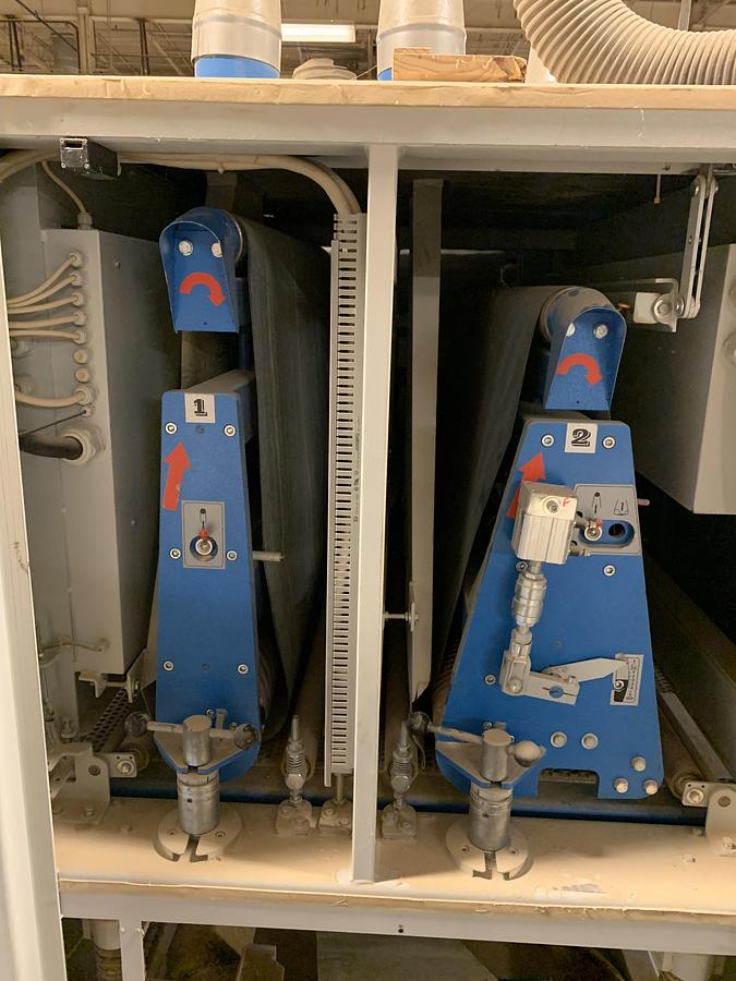 Used HOUFEK 1300RC 52" DOUBLE-HEAD WIDE-BELT SANDER