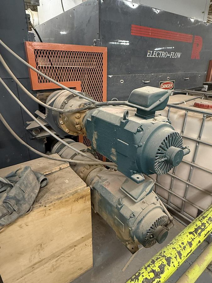 Used ROSENQUIST EF-100 ELECTRO-FLOW FEED-THROUGH RADIO-FREQUENCY GLUER