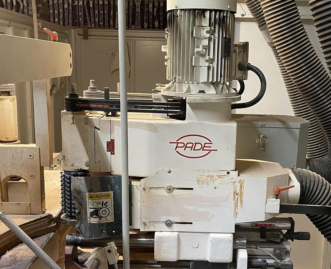 Used PADE UINZE 2 + 2 T LINEAR PROFILE SHAPER WITH SANDERS