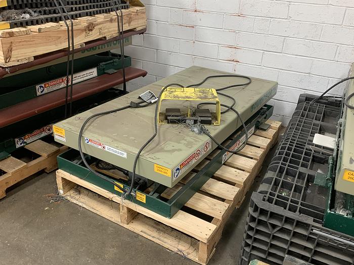 Used LOT OF (35) MISC. 2,000 LB. 2' x 4' SCISSOR-LIFT TABLES